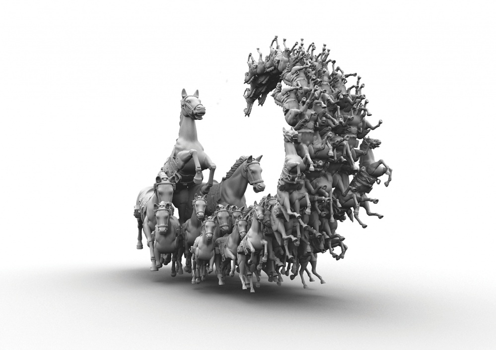 Horse Wave